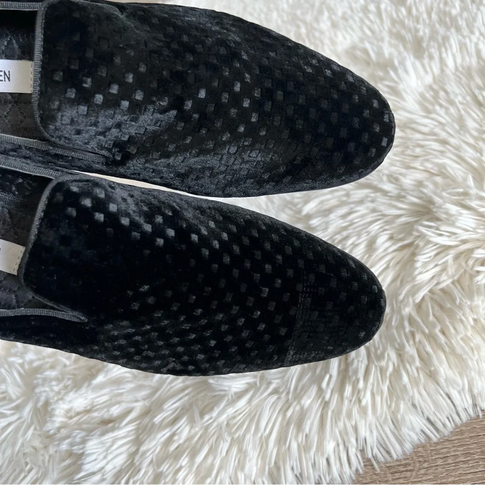 Steve Madden‎ lifted smoking loafers size 8